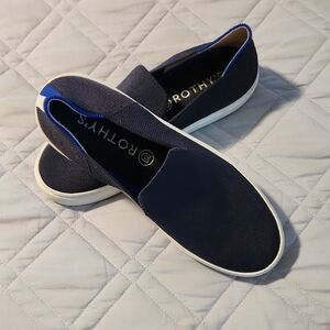 Rothy's Women's Dark Blue Slip-On Loafers